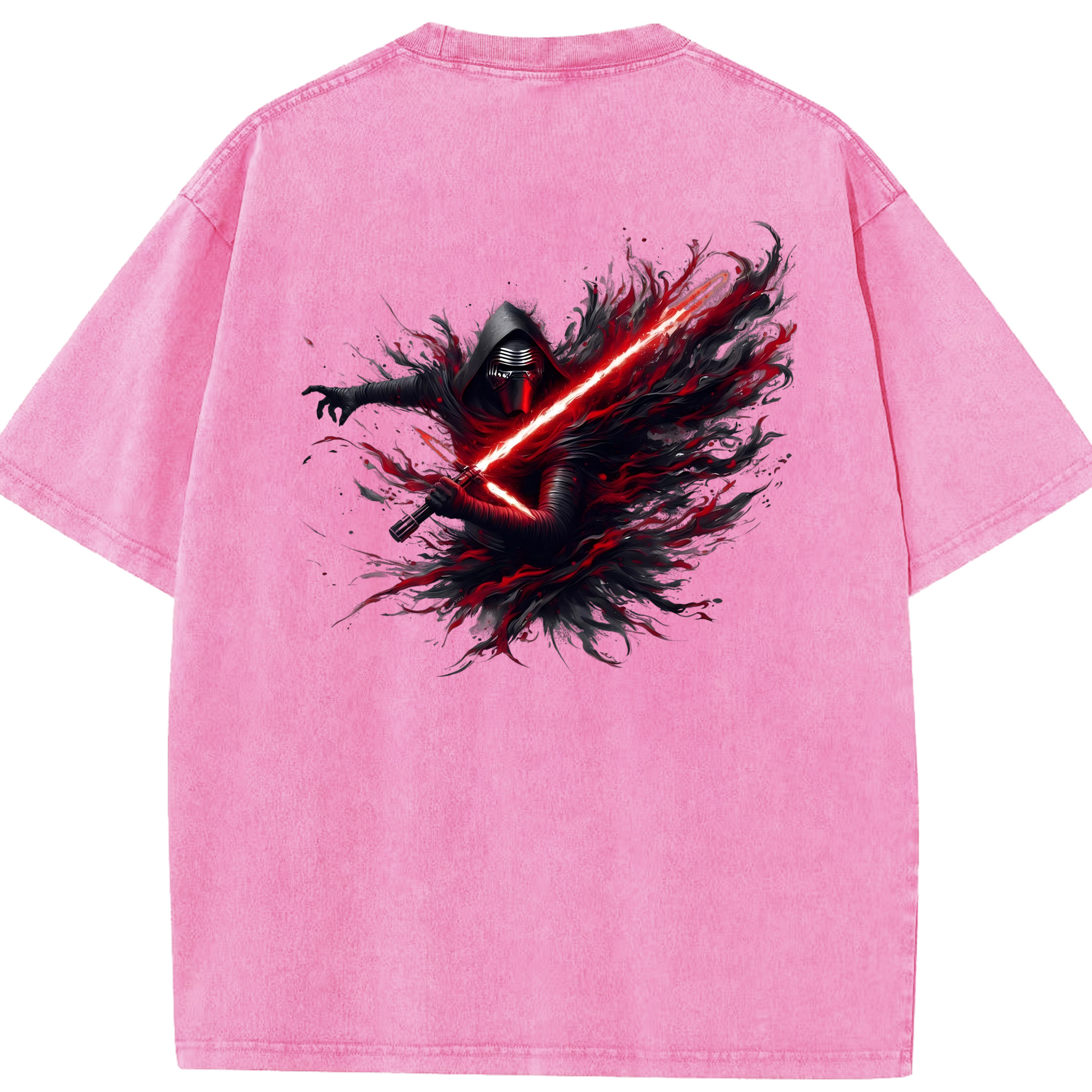 （画像用） スター・ウォーズ Star Wars 綿100% ヴィンテージ風 半袖Tシャツ（背面プリント）
